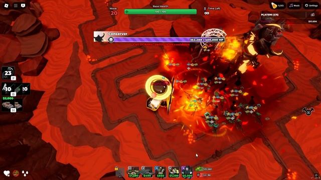 8 accelerators VS Conserver 2 Night Halloween Event TDS! 8ускорителей против босса 2ночи TDS! смотреть онлайн