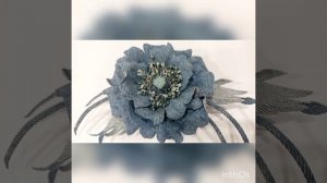 МК Цветы из ткани и кожи в Москве. запись по ватсап тел.89052967040.