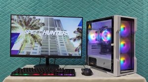 Игровой компьютер в корпусе 1STPLAYER TRILOBITE T3-G White