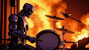 Metal Robot Apocalypse AI Music Video