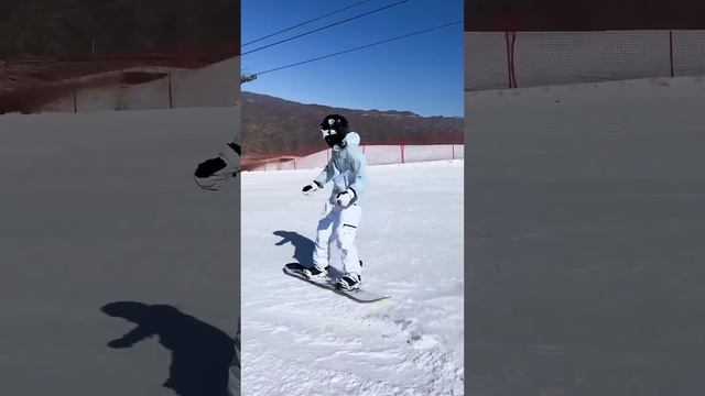 How To Snowboard For Beginners #snowboarding