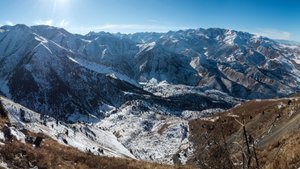 Зимняя прогулка на озеро Бёрюлю