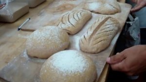 Scoring Sourdough Bread