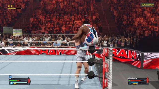 WWE2K24 BIG E VS BRUTUS CREED смотреть онлайн