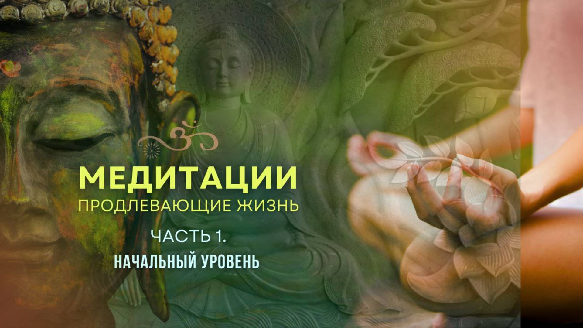 МЕДИТАЦИИ, ПРОДЛЕВАЮЩИЕ ЖИЗНЬ. Часть 1. Начальный уровень (лекция и объяснение практик) смотреть онлайн