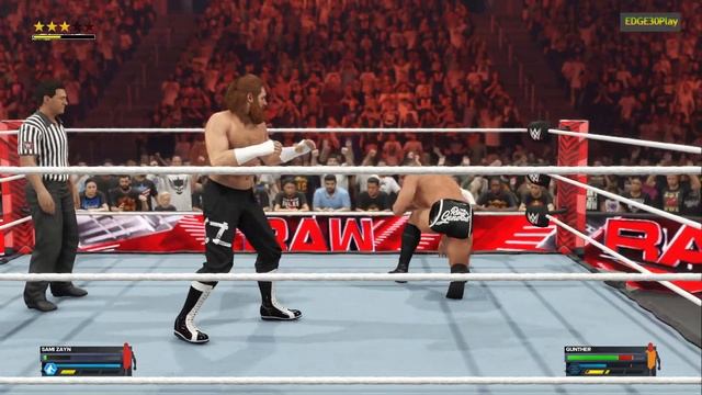 WWE2K24 SAMI ZAYN VS GUNTHER (C) смотреть онлайн