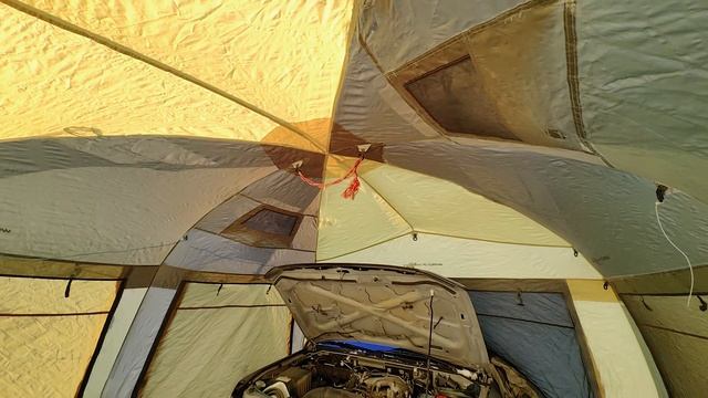 обогрев шатра без печки .mp4