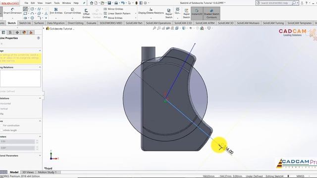 #13 SolidWorks. Создание модели пластиковой канистры