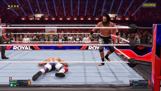 WWE2K24 JACOB FATU VS CODY RHODES (C) смотреть онлайн