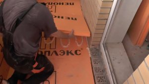 Утепление лоджии часть 4