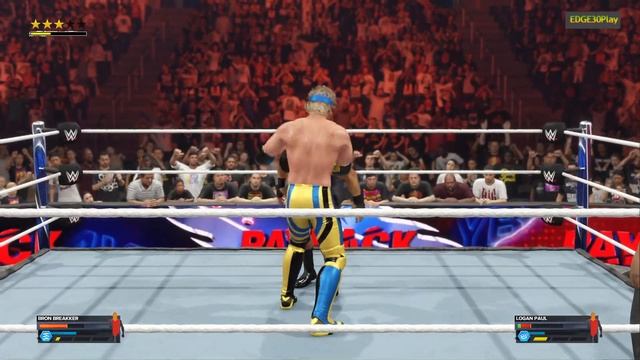 WWE2K24 Bron Breakker vs Logan Paul смотреть онлайн