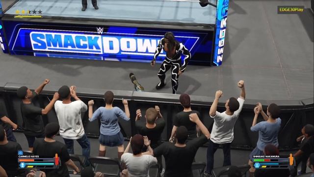 WWE2K24 CARMELO HAYES VS SHINSUKE NAKAMURA смотреть онлайн