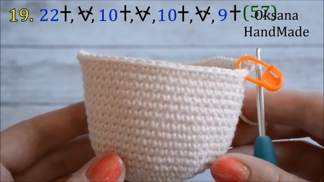 Игрушка Кролик крючком. Видео и схема. Crochet rabbit toy. смотреть онлайн