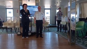 Знакомимся Теплоход Генерал Лавриненко. Завтрак