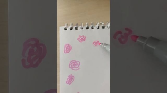 Page design - we draw flowers / как оформить страницу #art #artist #drawing #рисуемвместе #рисование смотреть онлайн