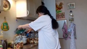 Заготовка компота. 1 часть.