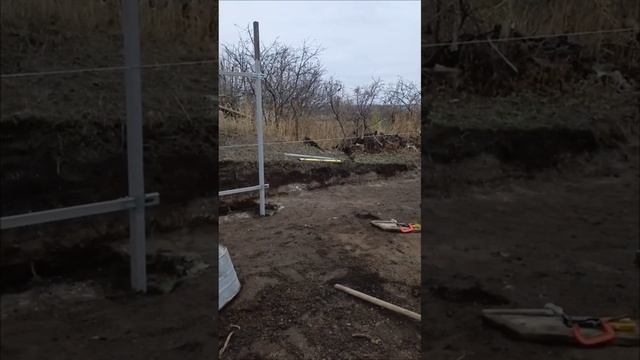 Забор своими руками из профлиста без сварки.