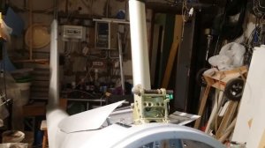 20190410_Первая проверка работы системы створок мотоотсека.