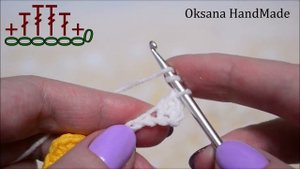 Цветы Ромашки крючком. Flowers crochet pattern.