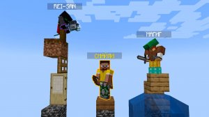 ТРИ "ГЕНИЯ" ВПЕРВЫЕ ИГРАЮТ СТОЛБЫ в Minecraft