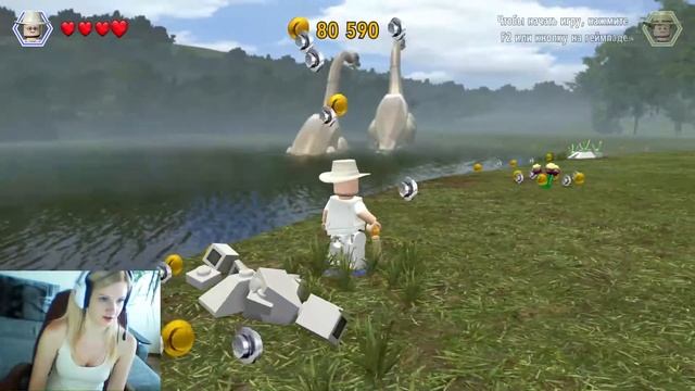 HellCat_ka ♥ LEGO Jurassic World (трансформерный стрим) смотреть онлайн