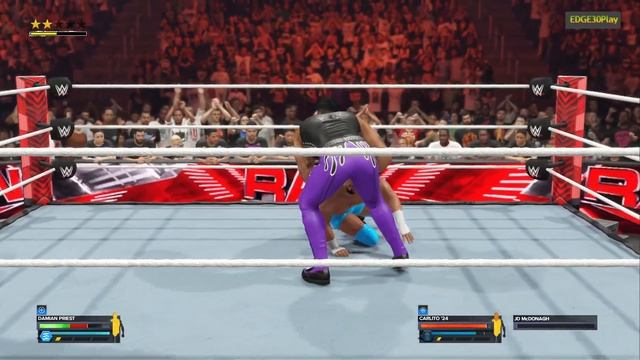 WWE2K24 DAMIAN PRIEST VS CARLITO w/ JD McDONAGH смотреть онлайн