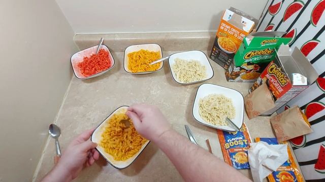 Cheetos Mac 'N Cheese  and KD Flavor Boost Packs Review 2022