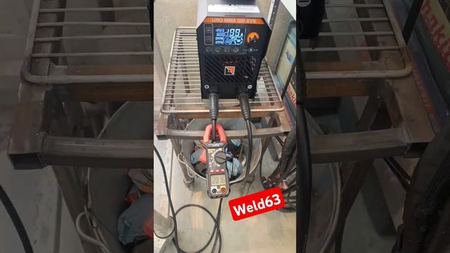 Замеры тока Часть3 FoxWeld UNO MMA 200 SYN Сварочная мастерская #Weld63 #Welder63 tel. #89171504515