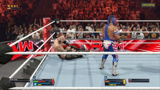 WWE2K24 REY MYSTERIO VS ERIK смотреть онлайн