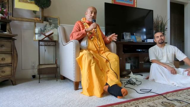 В чем Милость Вайшнава, Его качества и природа. Почитание прасада 15.04.23 г Юджин, часть 1