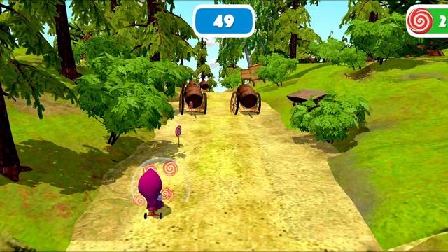 Маша и медведь покормить панду сделай ей коктейль яблоко с морковкой смотреть онлайн