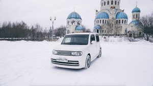 Nissan Cube в кубе. Японский КУБик льда