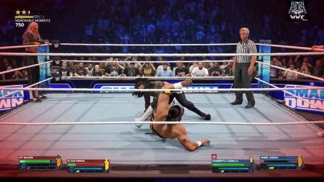 WWE2K24 ELTON PRINCE & KIT WILSON VS HUMBERTO CARRILLO & ANGEL GARZA смотреть онлайн