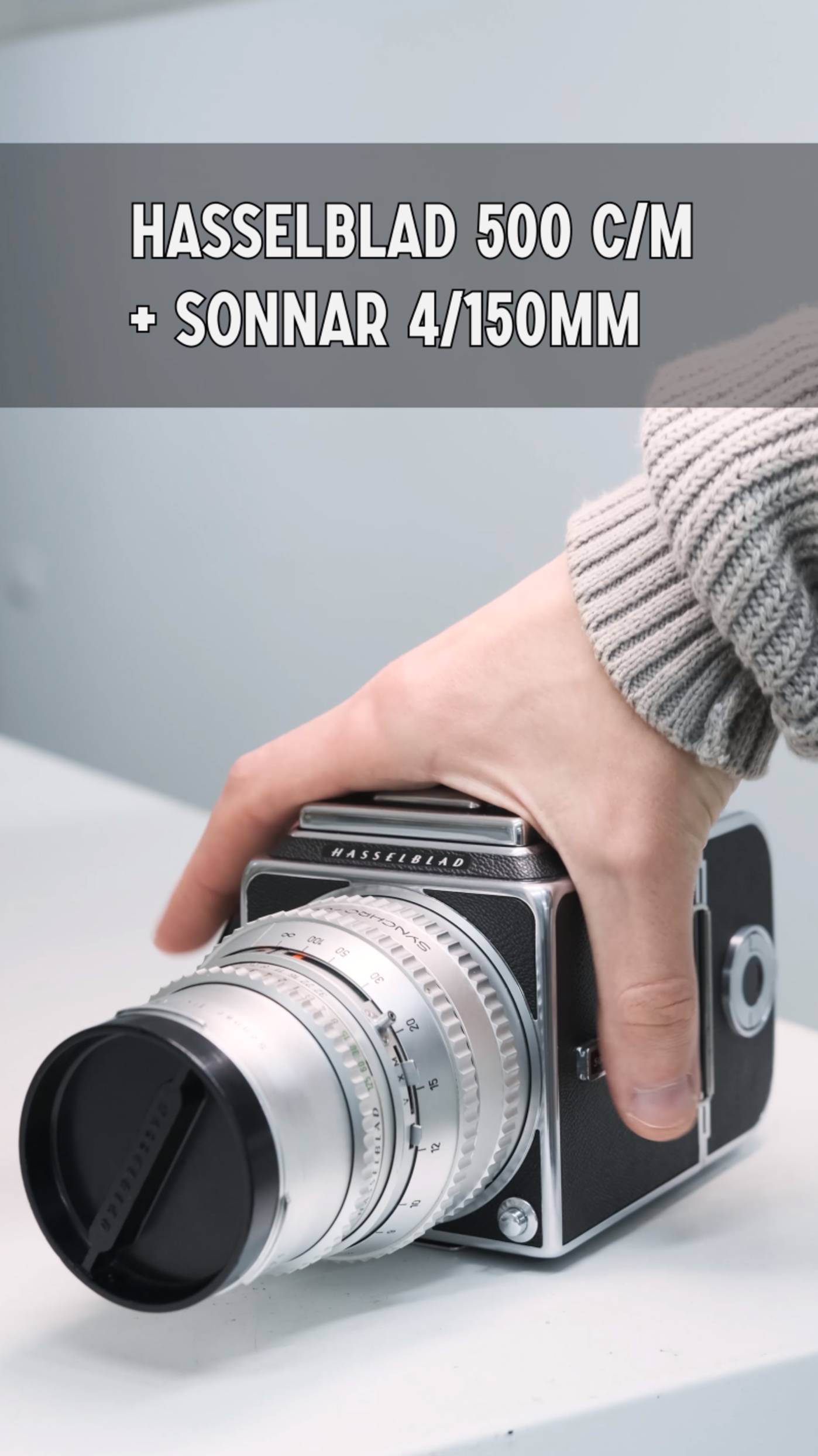 Hasselblad 500 C/M + Sonnar 4/150mm