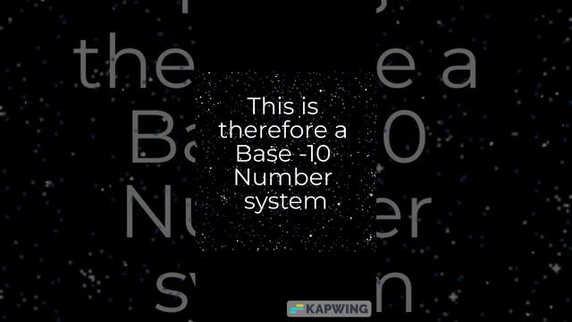 Binary number system