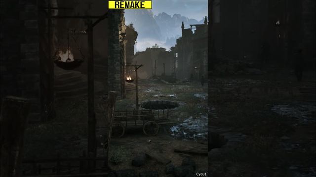 Gothic Remake vs Original Early Graphics Comparison часть 4