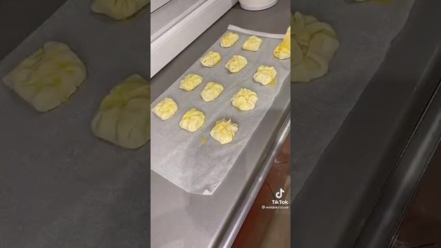 Рецепт булочек! Быстрые шоколадные булочки Нутелла 😍 Aesthetic pastry