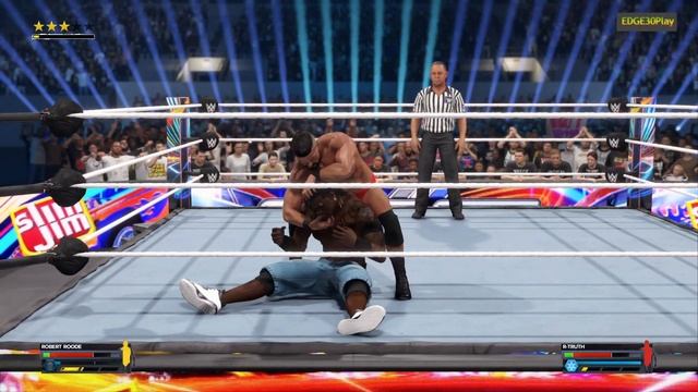 WWE2K24 ROBERT ROODE VS R-TRUTH смотреть онлайн