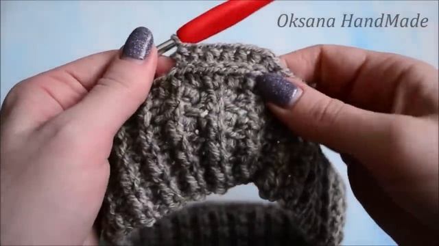 1,5 часа крючком и у тебя КРУТАЯ ШАПКА. Crochet Hat Pattern