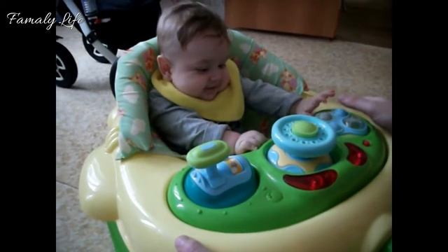 ВЫХОДНОЙ | Катаемся на ходунках | Котлеты Домашние по школьному