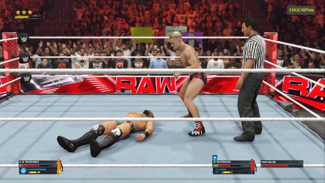 WWE2K24 ILJA DRAGUNOV VS JD McDONAGH w/ FINN BALOR смотреть онлайн