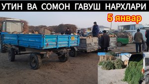 ХАЗОРАСПДА УТИН ВА СОМОН ГАВУШ НАРХЛАРИ 05.01.2025Г