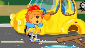 Маша и Леопольд. Реальные фотки - Мультик для детей - Lion Family на русском