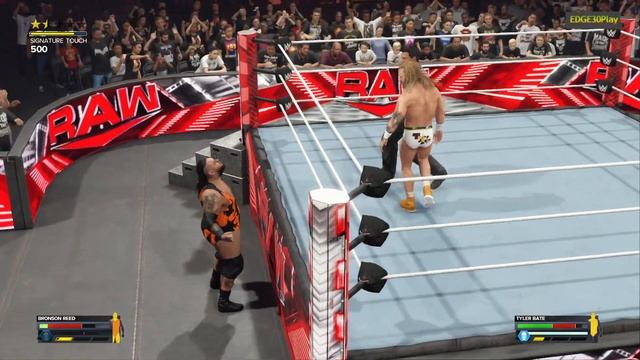 WWE2K24 BRONSON REED VS TYLER BATE смотреть онлайн