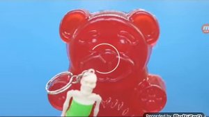 Шоколадная медаль для желейного медведя Валеры