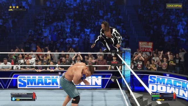 WWE2K24 Shinsuke Nakamura vs John Cena смотреть онлайн