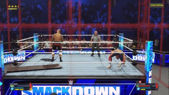 WWE2K24 Solo Sikoa vs Cody Rhodes (c) смотреть онлайн
