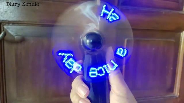 Kipas Mini lucu ada Bacaan LED Have a nice day - Fan Mania смотреть онлайн