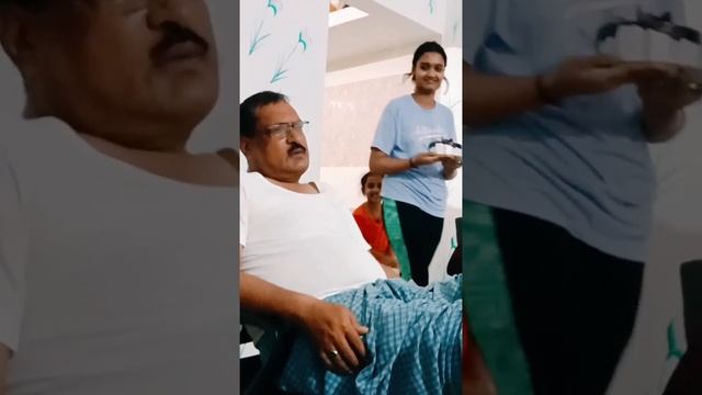 Humne celebrate Kiya father's day🥰 part 1#funny #fathersday #cake #shorts #shortvlog #celebration