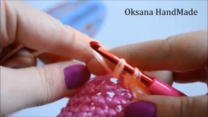 Мочалка крючком. Мастер класс. Shower washcloth crocheted